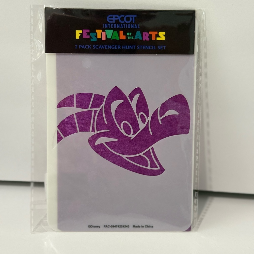 EPCOT Festival of the Arts Stencil Set